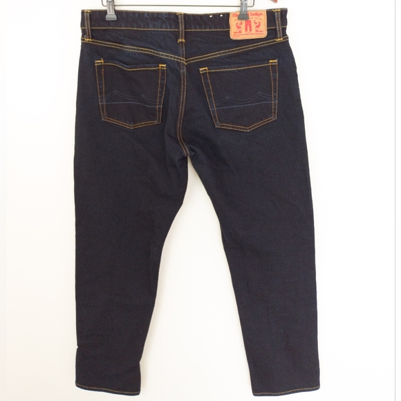 Kings Of Indigo Silvio Jeans Size 33 Xavier Rinse Button Fly - Picture 13 of 15